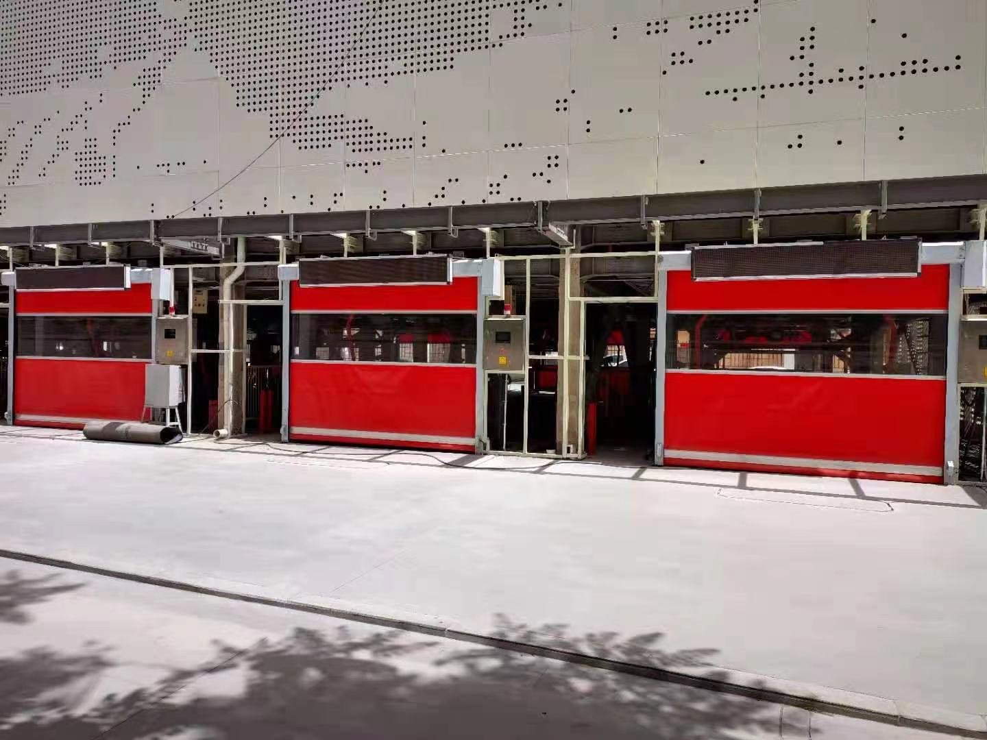 快速卷簾門(mén)如何調(diào)限位高度？